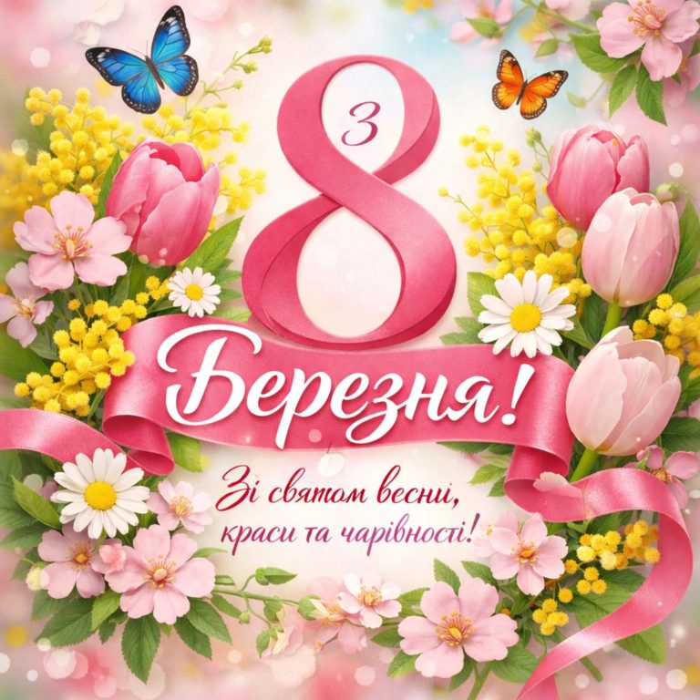 Зі святом 8 березня
